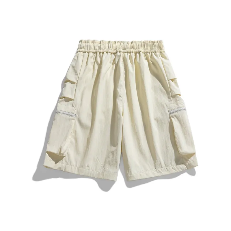 GROW DATE Cargo Shorts Unisex Army Green-5