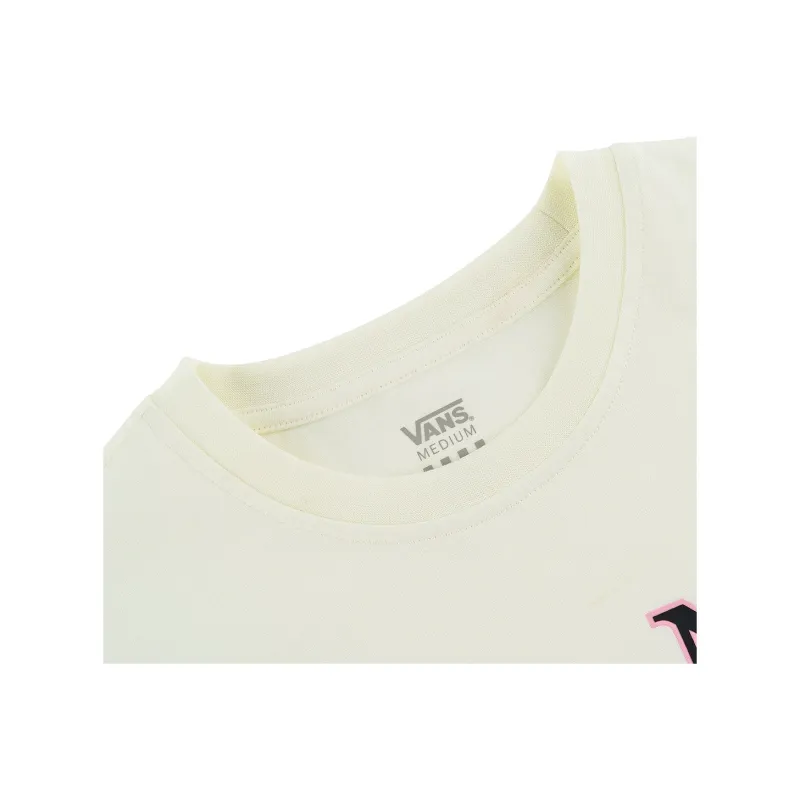 Vans T Shirts Women's Ecru-3