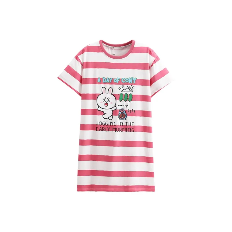 FENTENG Brown Bear Nightgown Women's-0