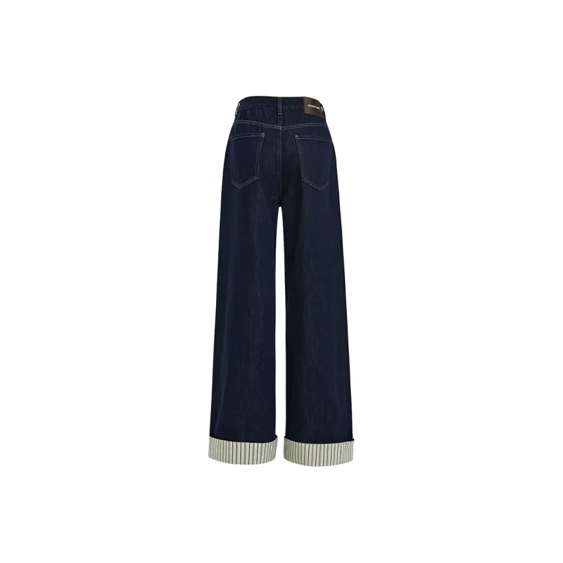 Kazakhstan Jeans Women's Denim Blue-8