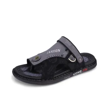 Shiozawa Rubber Sole Stitching Abrasion Resistant Flip Flops Men's