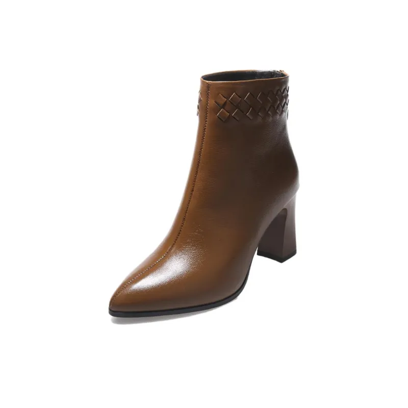 Devanro Ankle Boots Women's Black-6