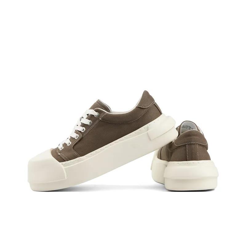 Daying Breathable Height Increase Low Top Casual Shoes Men's-7