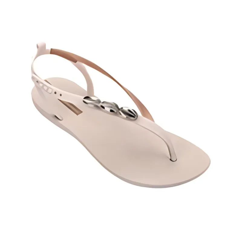 Ipanema Quick Dry Flip Flops Women's Beige-1