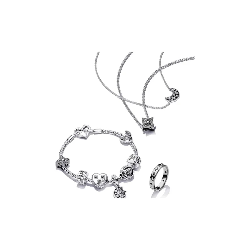 Pandora 925 Sterling Silver Necklaces Unisex-2