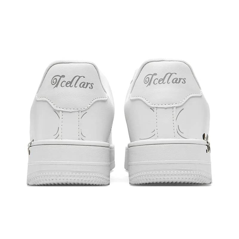 TCELLARS Cushioning Abrasion Resistant Lightweight Height Increasing Mat Low Top Skateboard Shoes Unisex-90
