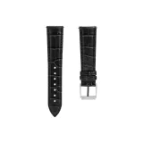 Original Collection Crocodile Leather Strap Black