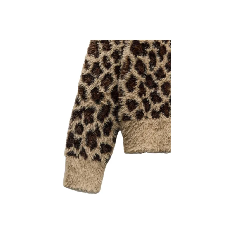 ZARA Knitwear Women's Leopard Print-2