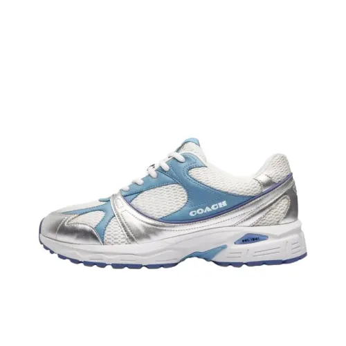 COACH Low Top Casual Shoes Men's Blue