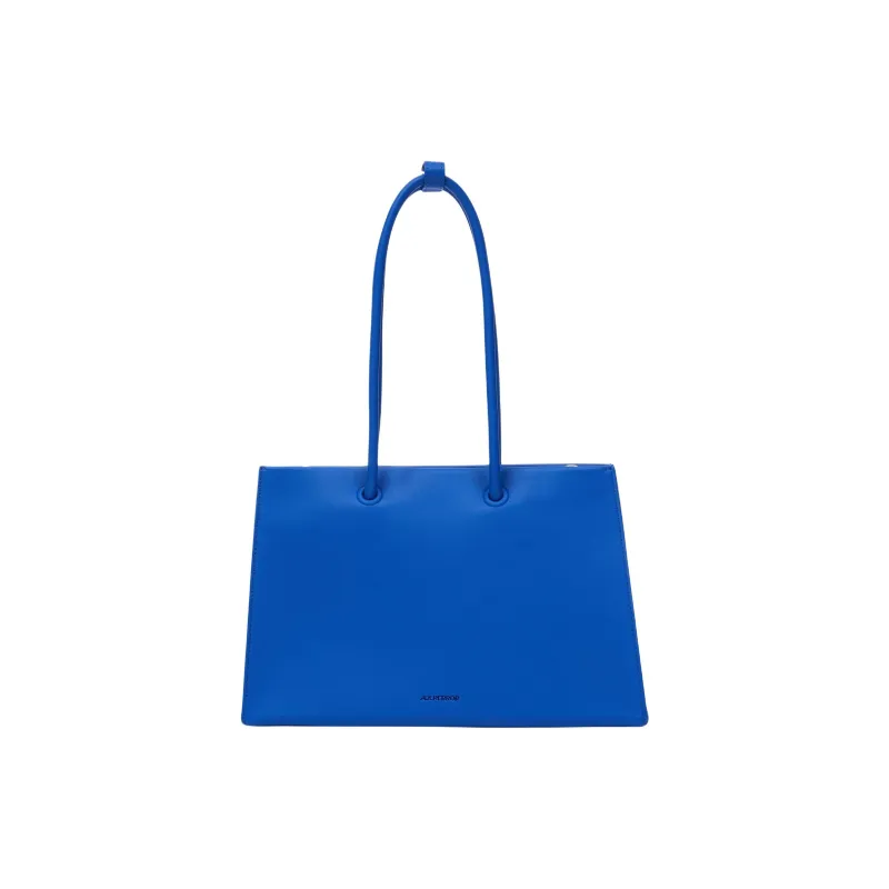 ADER ERROR Cow Leather Tote Bag, Shopping Bag, Shoulder Bag Women's Blue-2