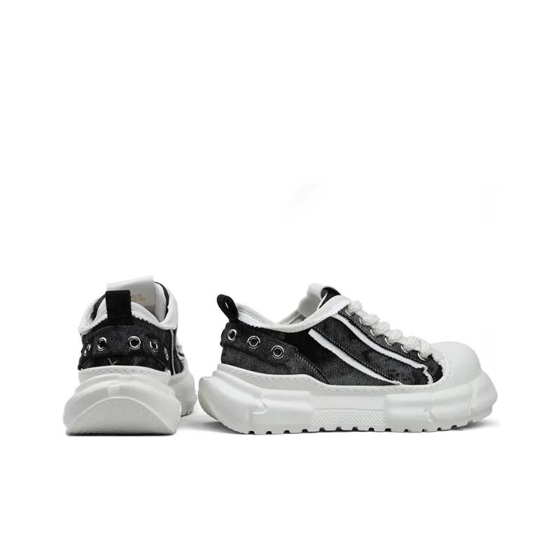 Tide Attack Breathable Lightweight Height Increasing Low Top Casual Shoes Men's-9