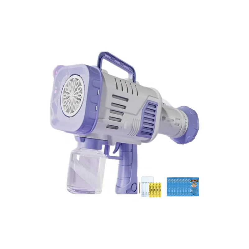 MQUDUO Handheld Electric Gatling Rod Gun Water Blower Bubble Machines-6