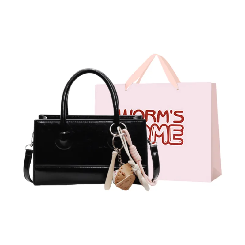 Worm's Home PU Handbag Women's Multicolor-4