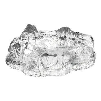 FGHGF Glass Ashtrays White/Gray/Amber
