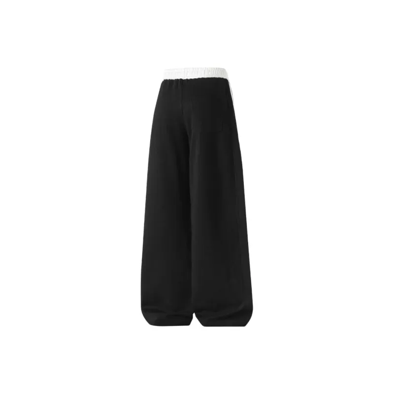 PIERRE CARDIN Casual Pants Men's Black White-1