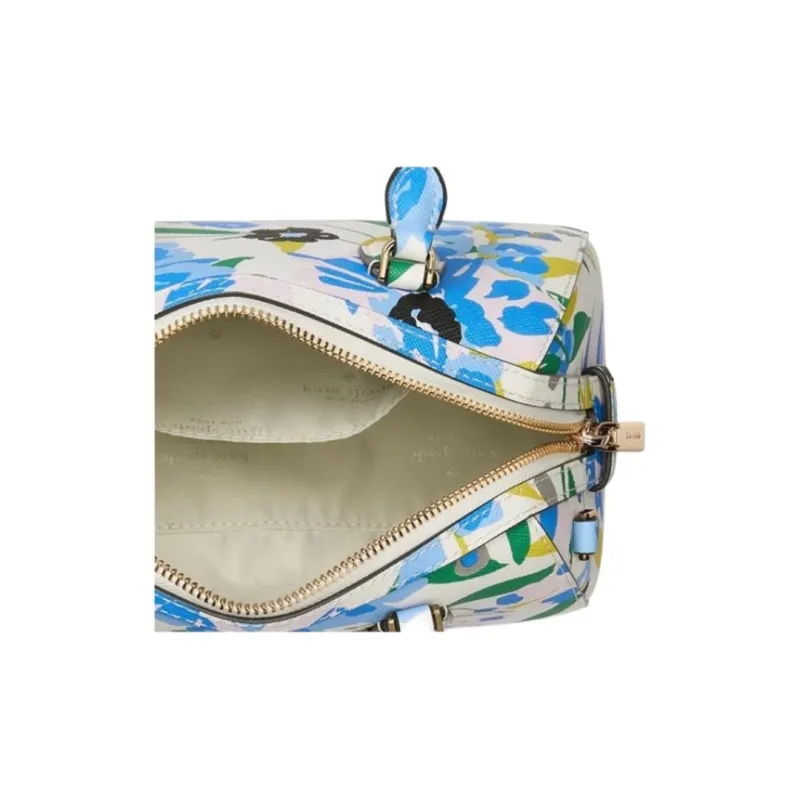 Kate Spade Artificial Leather Shoulder Bag, Crossbody Bag, Handbag Trumpets Women's Cream Multicolor-4