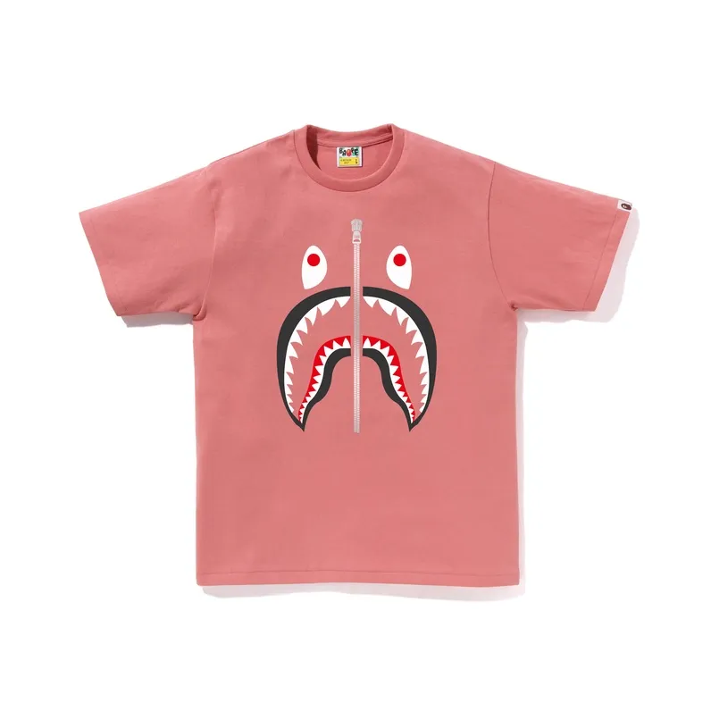 A BATHING APE Milo Shark Face Tee-6