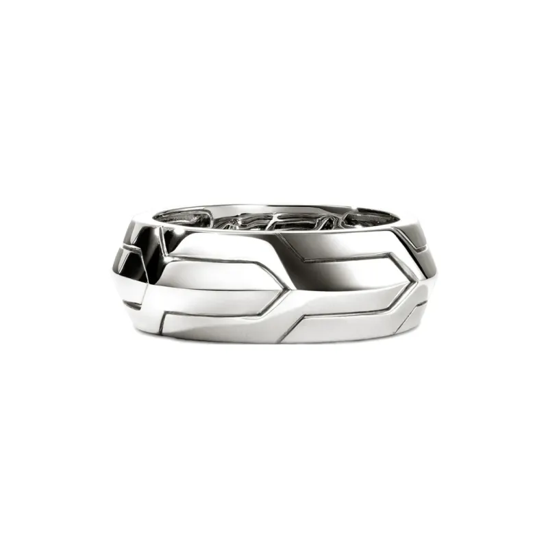 John Hardy Sterling silver Icon 50 Ring-0