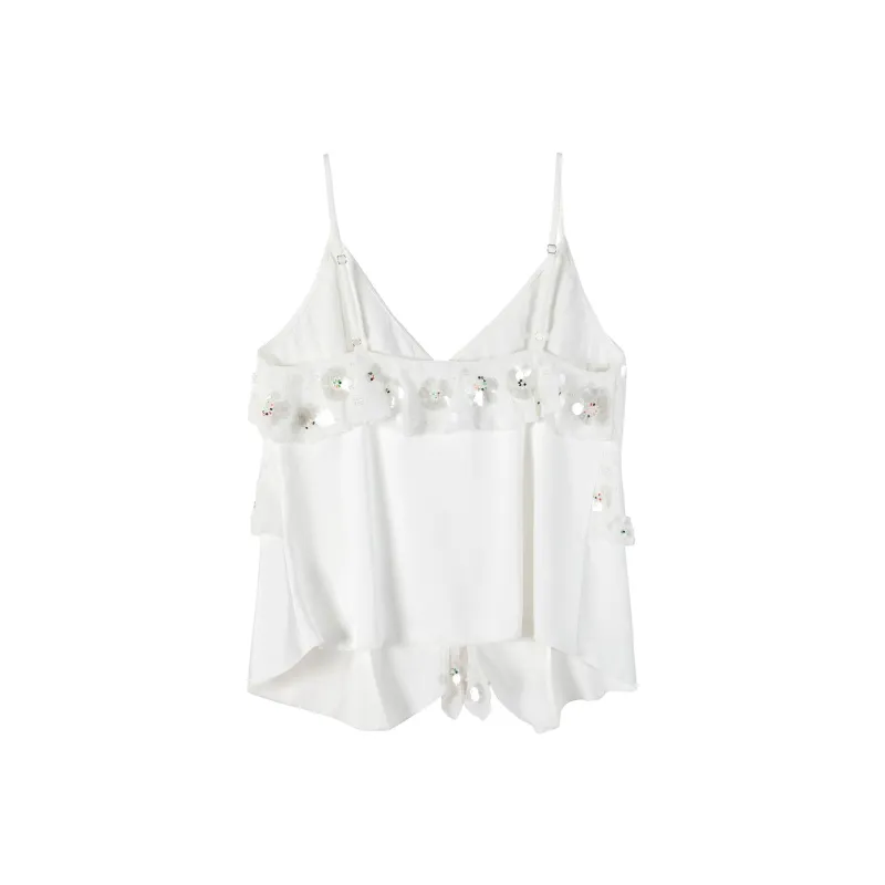 CARIEDO Camisole Women's Snow Pear White-1