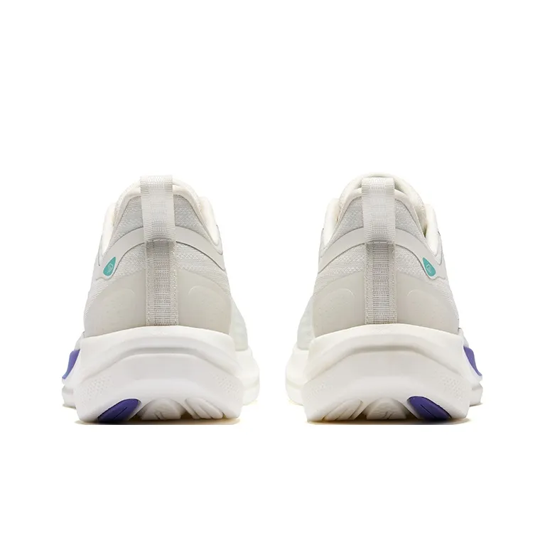 Erke Water Float 6MAX Anti Slip Wear Resistant Low Top Casual Running Shoes Men's Microcrystal White-3