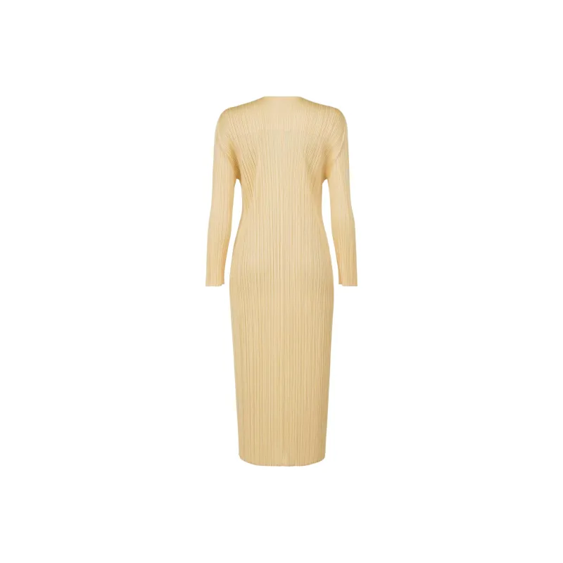 PLEATS PLEASE ISSEY MIYAKE Merry Bicolor Coat-1
