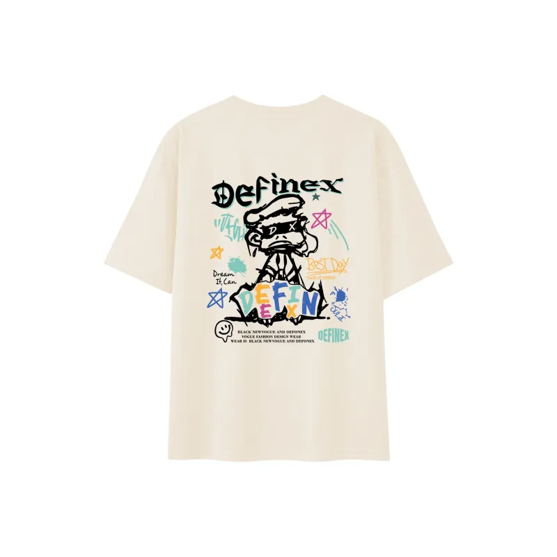 DEFINEX Drop Shoulder Sleeve T-Shirt Unisex-5
