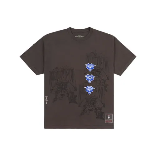 Travis Scott X Mitchell & Ness Kentucky Wildcats Seal T Shirt