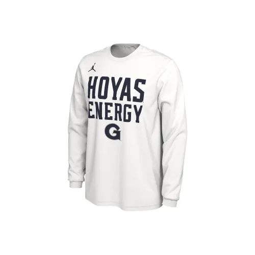 JORDAN Georgetown Men's JORDAN College Long Sleeve T Shirt