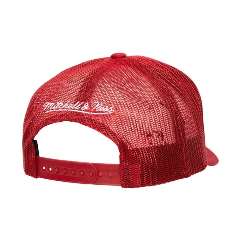 Mitchell & Ness   Baseball Caps Unisex Red-1