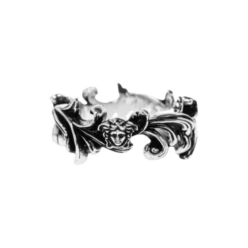 VERSACE Medusa Head Motif Ring