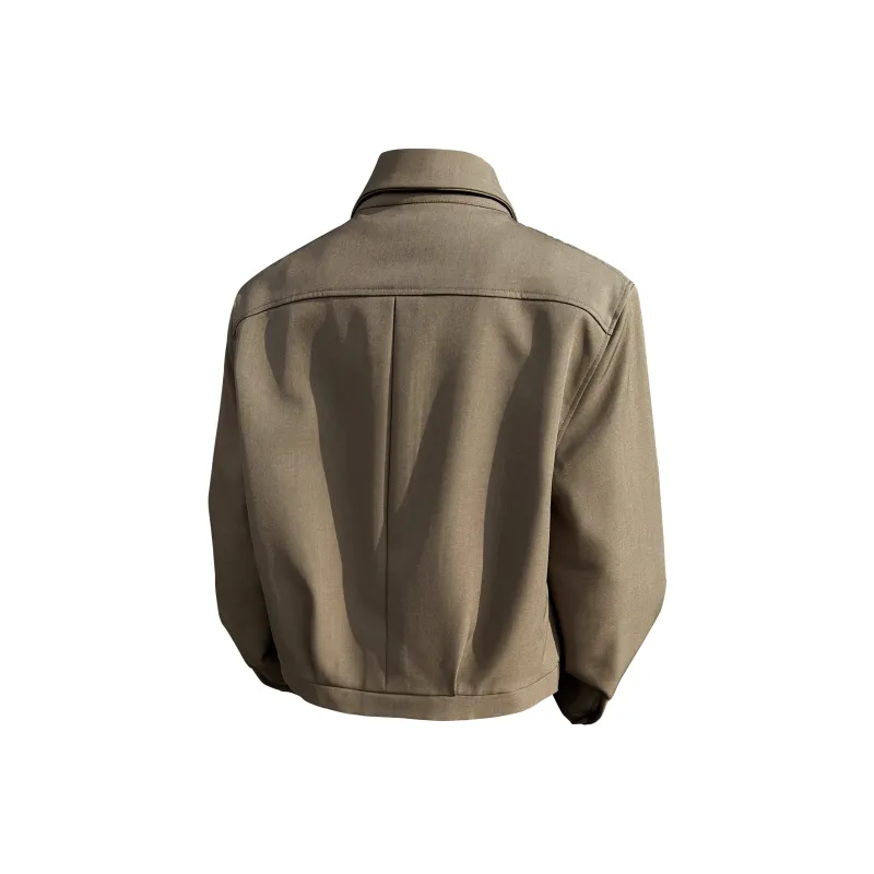 MEXICAN Jackets Coats Unisex Khaki-11