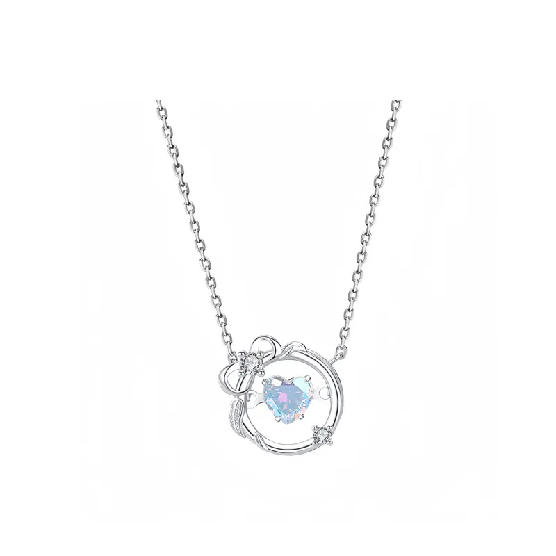 Di Su Xing 925 Sterling Silver Necklaces Women's-0