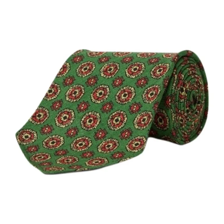 Polo Ralph Lauren Wool Ties Men's Green-1