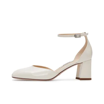 Staccato Chunky Heel Pointed Toe Shiny High Heels 6cm Women's