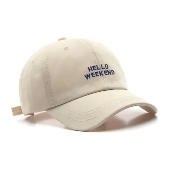 PLAN IN Cotton Baseball Caps Unisex