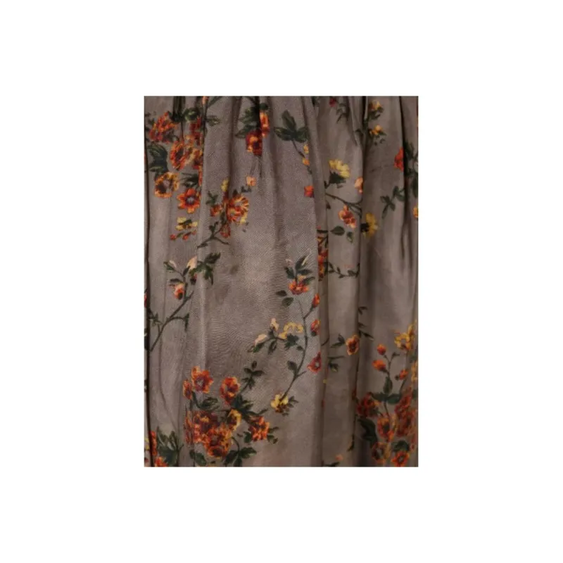 UMA WANG Floral Printed Midi Skirt-2