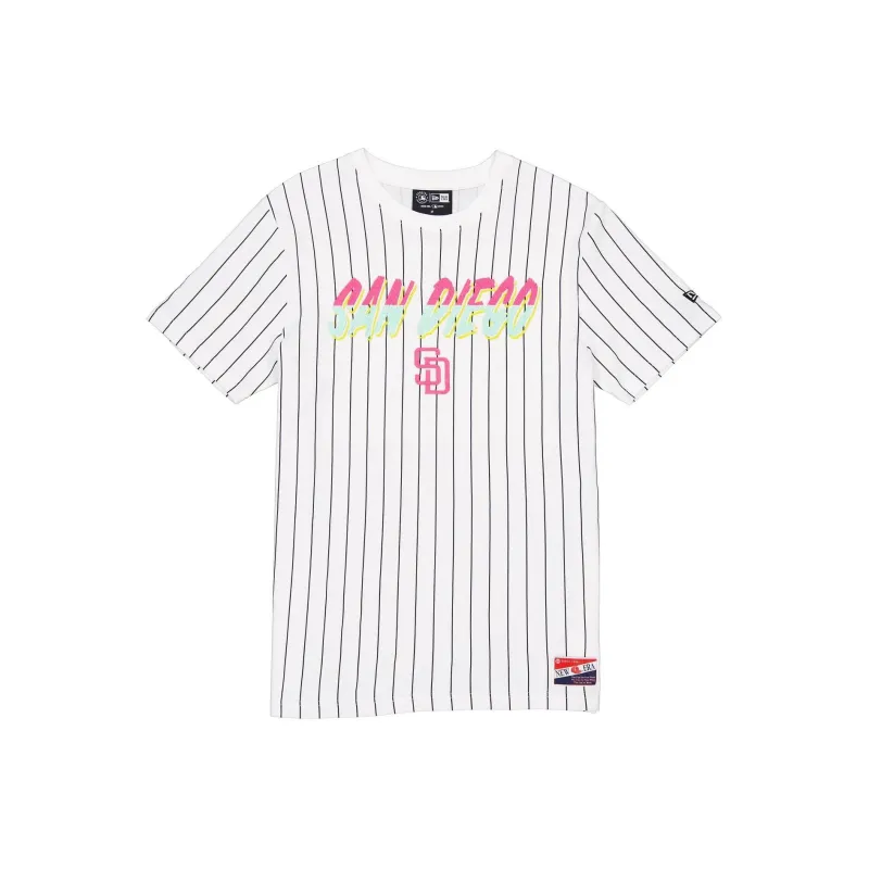 New Era San Diego Padres T-Shirt Unisex White-0