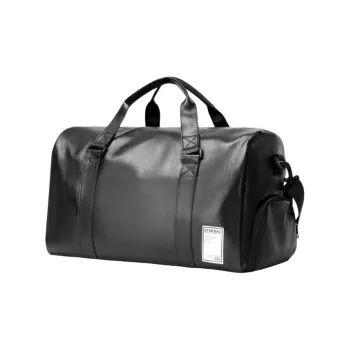 Ha Luxury PU Crossbody Bag Shoulder Bag Handbag Travel Bag Unisex Black