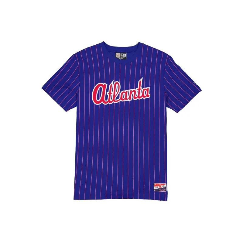 New Era Atlanta Braves T-Shirt Unisex Blue-0