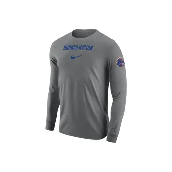 Nike Boise State Men's Nike College Long Sleeve T Shirt