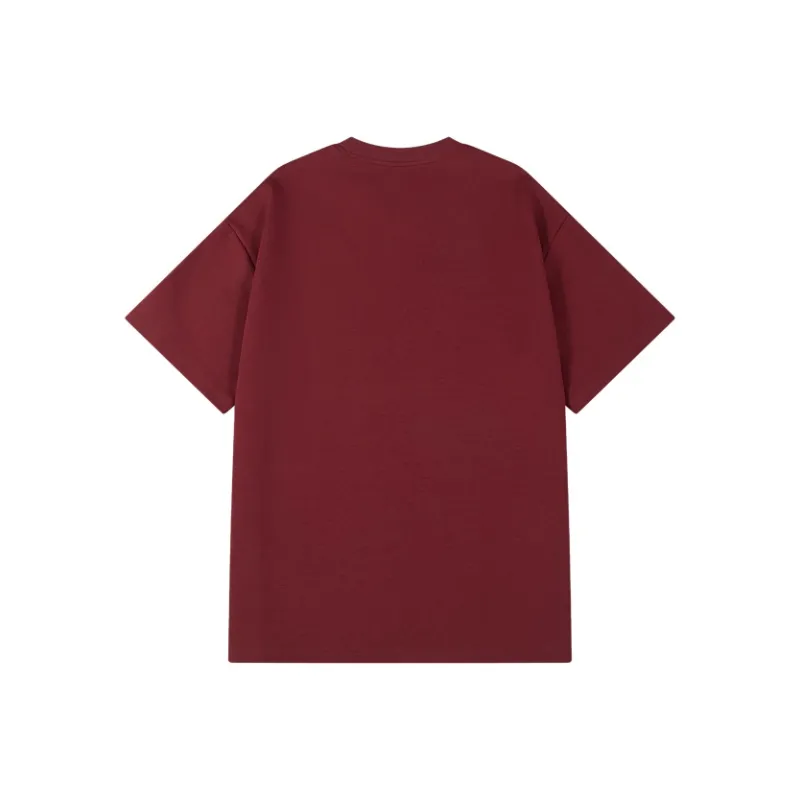 Caramella Drop Shoulder Sleeve T Shirt Unisex Black-15