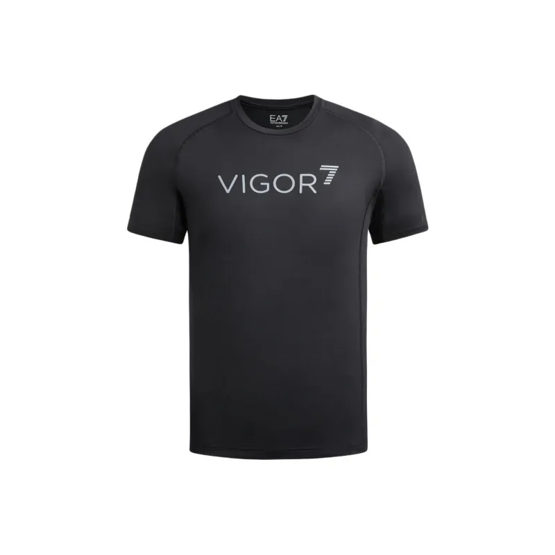 EMPORIO ARMANI EA7 SS24 T Shirt Men's Black-0