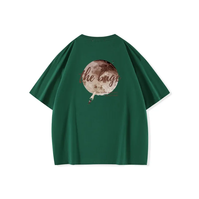 BAGE Drop Shoulder Sleeve T Shirt Men's-13