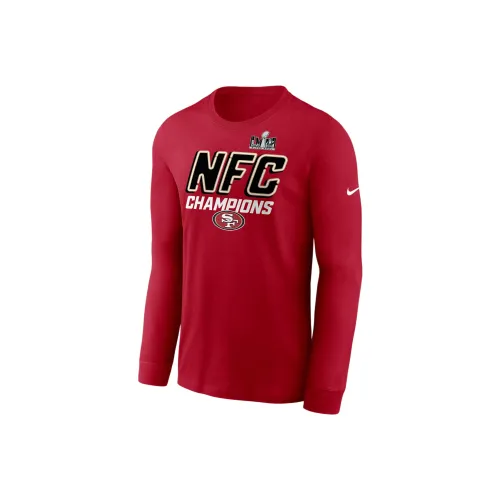 Nike San Francisco 49ers Sideline Team Issue Men's Nike Dri FIT Nfl Long Sleeve T Shirt