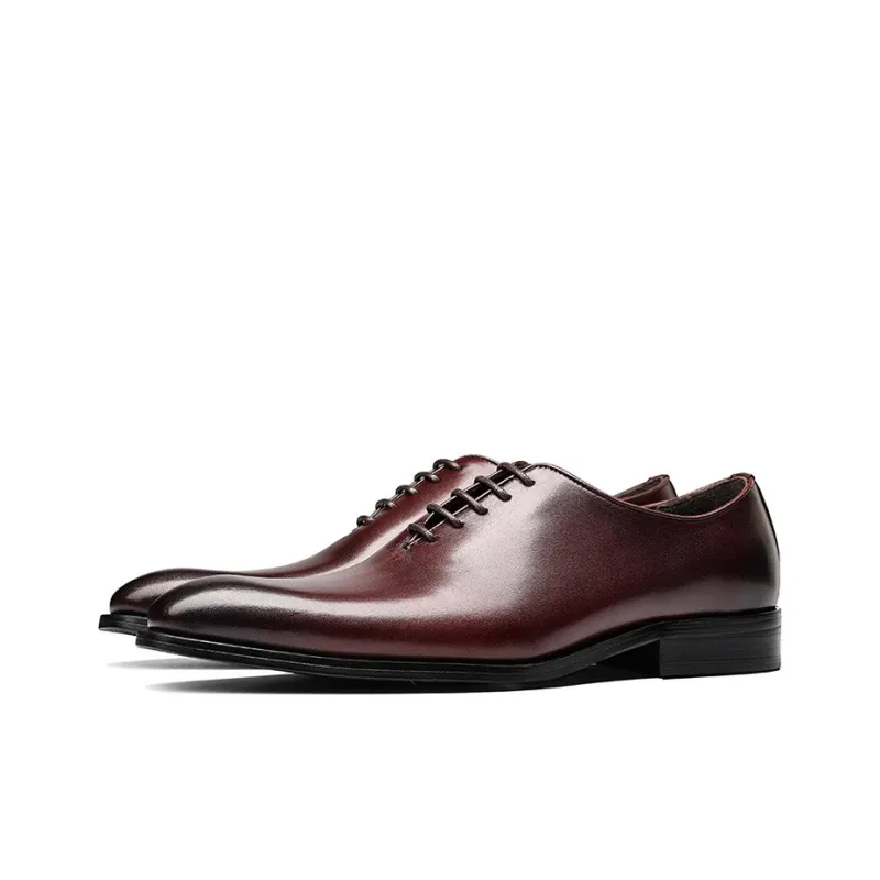 Bansley Dress Shoes Men Low Top-6