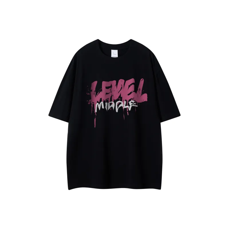 LEVEL RELAX Series Short Sleeved T Shirts Unisex-6