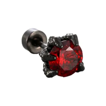 QIANFANGDAHUANGYE Zircon Stud Earrings Unisex