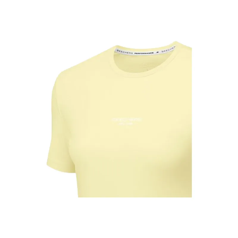 Skechers GODRI Regular T Shirt Women's Pink Yellow-3
