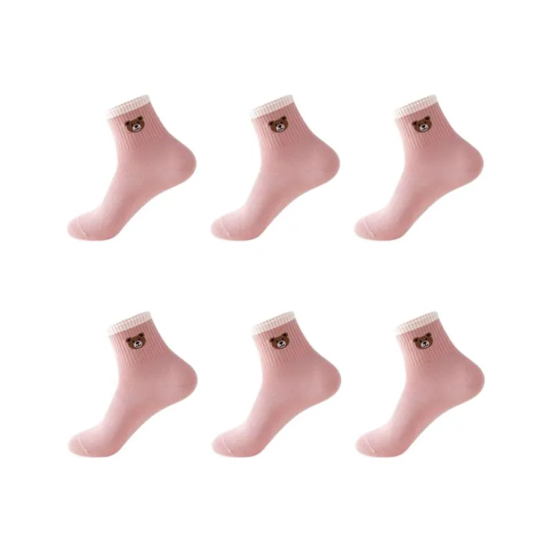 Lanza Mid Calf Socks Women's 6 Pack-4