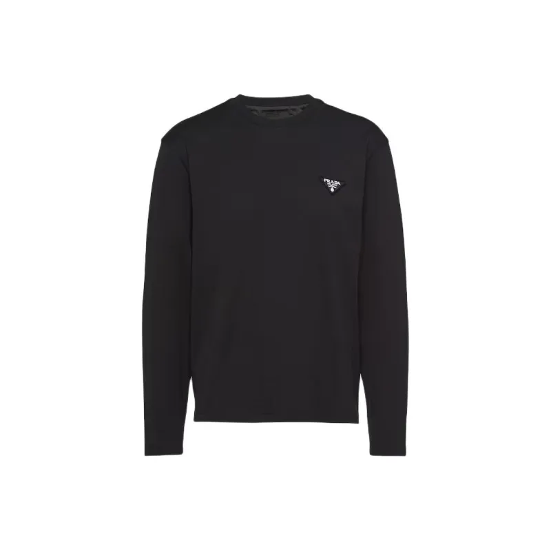 PRADA T Shirts Men Black-0